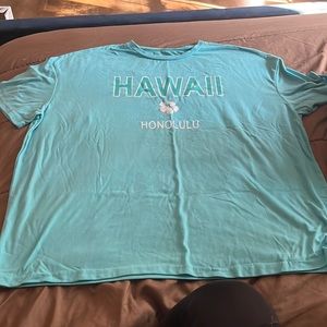 Shirt that came to big and shoes I never worn shoe a size 9 the shirt a 2x